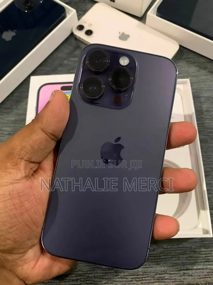Nouveau Apple iPhone 14 Pro Max 256 GB Noir