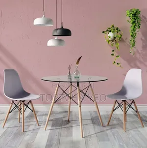 Ensemble Table + Chaises Style Nordique – Look Moderne Et Épuré