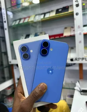 Nouveau Apple iPhone 16 256 GB Bleu