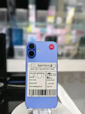 Nouveau Apple iPhone 16 Plus 128 GB Bleu