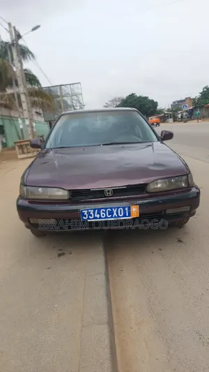 Honda Accord 1991 Rouge