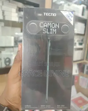 Nouveau Tecno Camon Slim 256 GB Blanc
