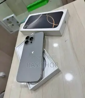 Nouveau Apple iPhone 16 Pro Max 256 GB Argenté