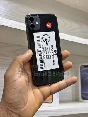 Nouveau Apple iPhone 11 64 GB Noir