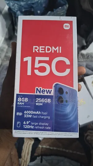Nouveau Xiaomi Redmi 15C 4G 256 GB Bleu