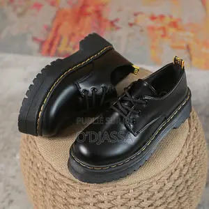 Chaussures Dr. Martens 1461 Bex Noires en Cuir Lisse