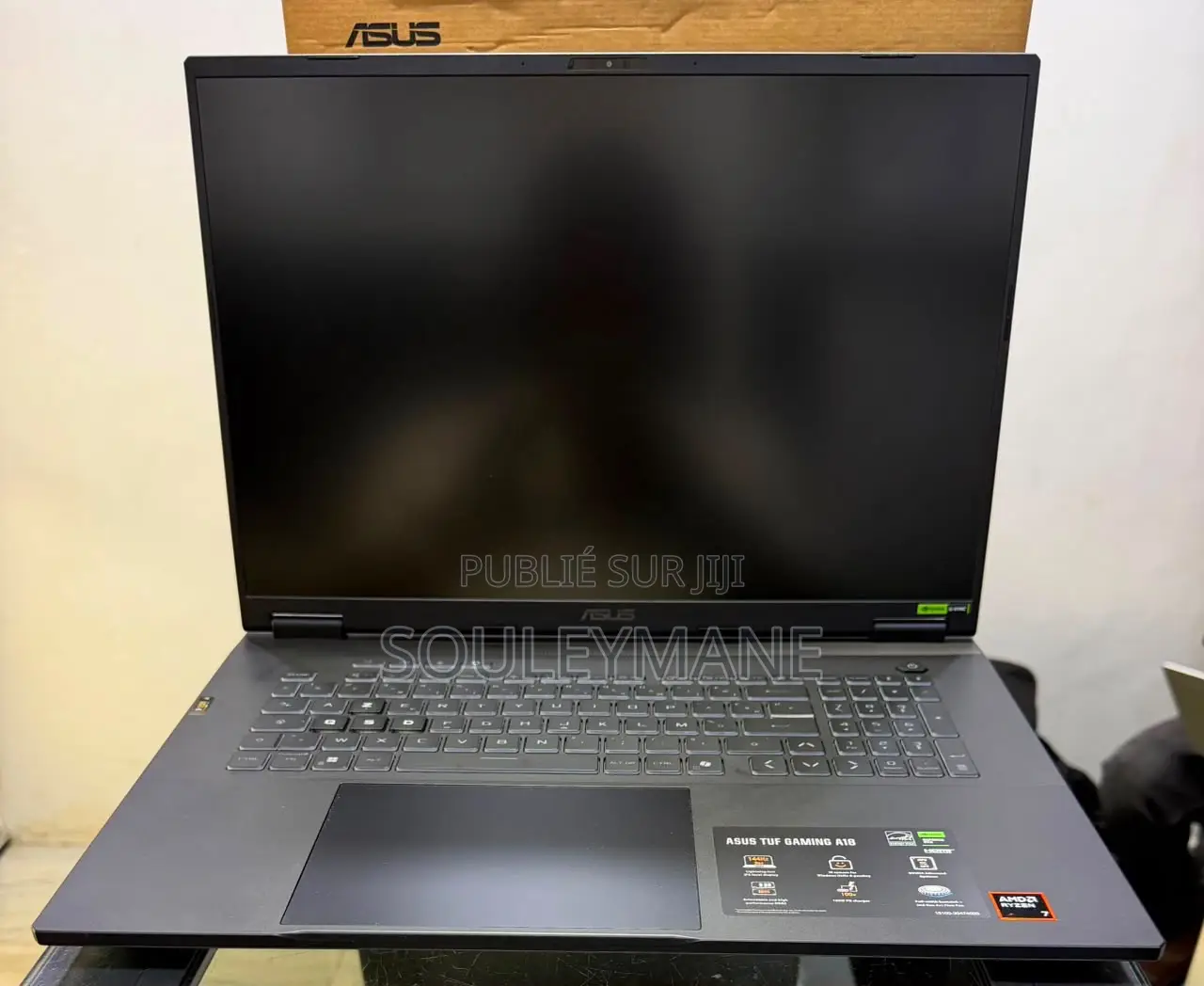 Nouveau Ordinateur portable Asus TUF Gaming A17 16GB AMD Ryzen 7 SSD 1T