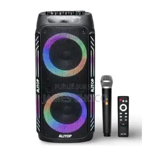Baffle Karaoke Bluetooth Avec Micro