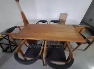 Table À Manger + 6 Chaises