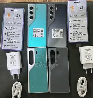 Nouveau Tecno Camon 40 Pro 4G 256 GB Autre