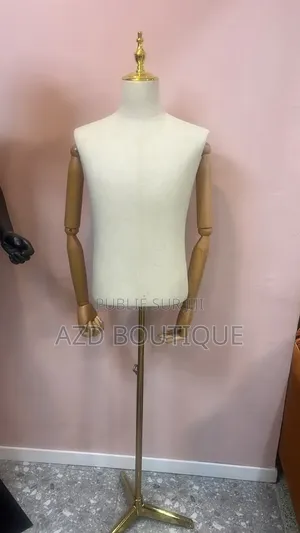 Mannequin Buste Homme De Qualité Supérieure Avec Bras Articulés