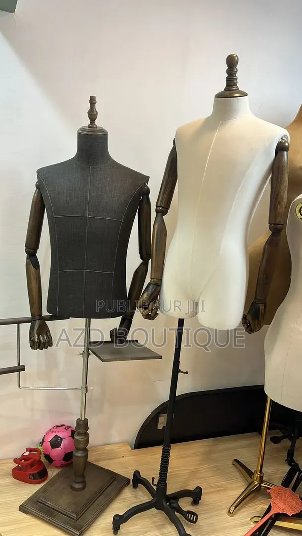 Mannequin Buste De Qualité Supérieure Avec Bras Articulés Et Tablette