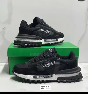 Baskets Lacoste Elite Active Black