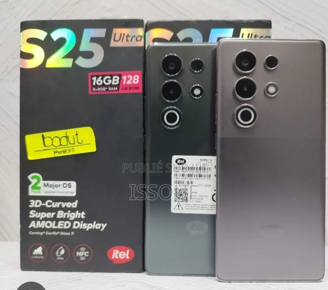 Nouveau Itel S25 Ultra 256 GB Autre