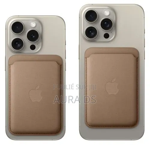 Apple MagSafe Wallet en Cuir – Porte-Cartes Magnétiques