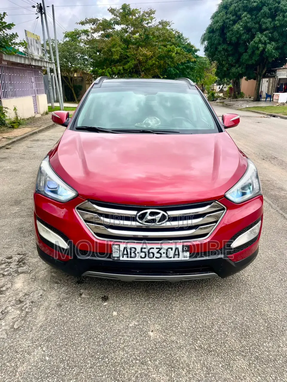 Hyundai Santa Fe 2015 Rouge