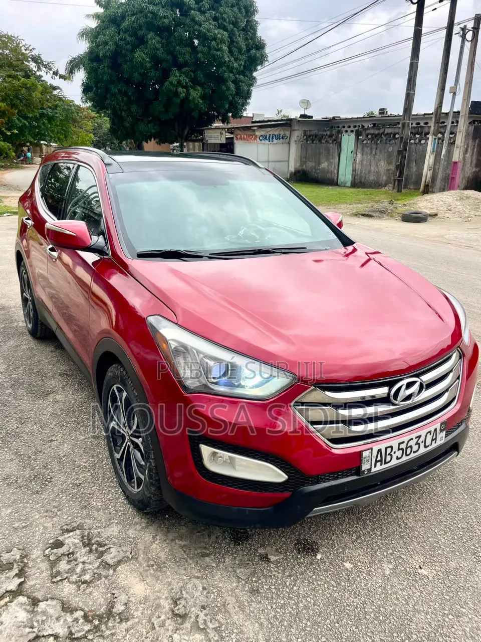 Hyundai Santa Fe 2015 Rouge