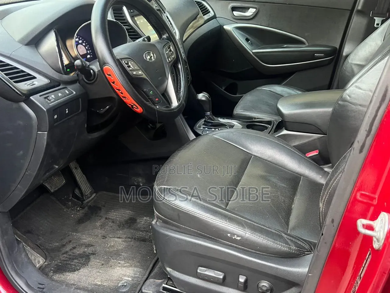 Hyundai Santa Fe 2016 Rouge