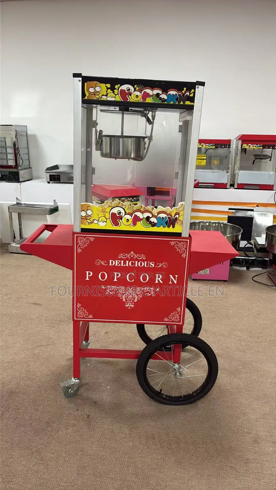Machine À Pop-Corn Automatique.