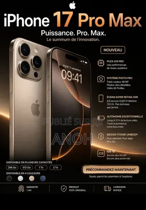 Apple iPhone 17 Pro Max 512 GB Autre