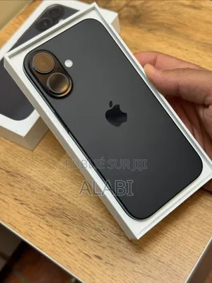 Nouveau Apple iPhone 16 128 GB Noir