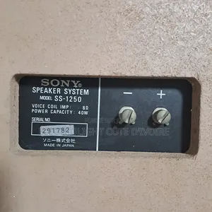 Enceinte Sony SS-1250