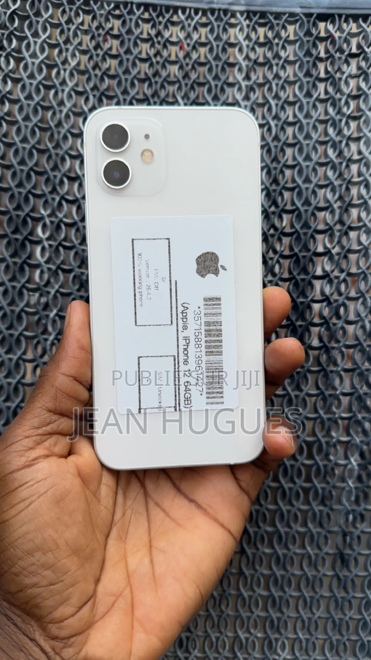 Apple iPhone 12 64 GB Blanc