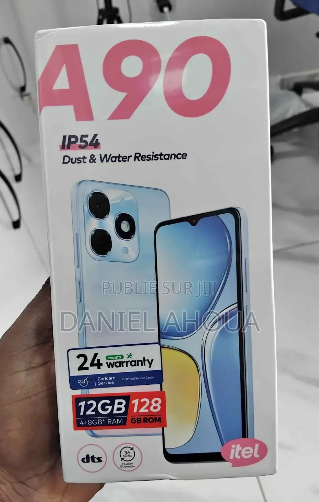 Nouveau Itel A90 128 GB Noir