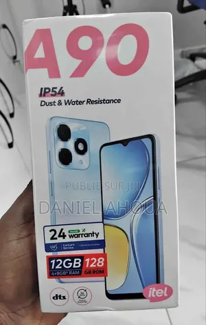 Nouveau Itel A90 128 GB Noir