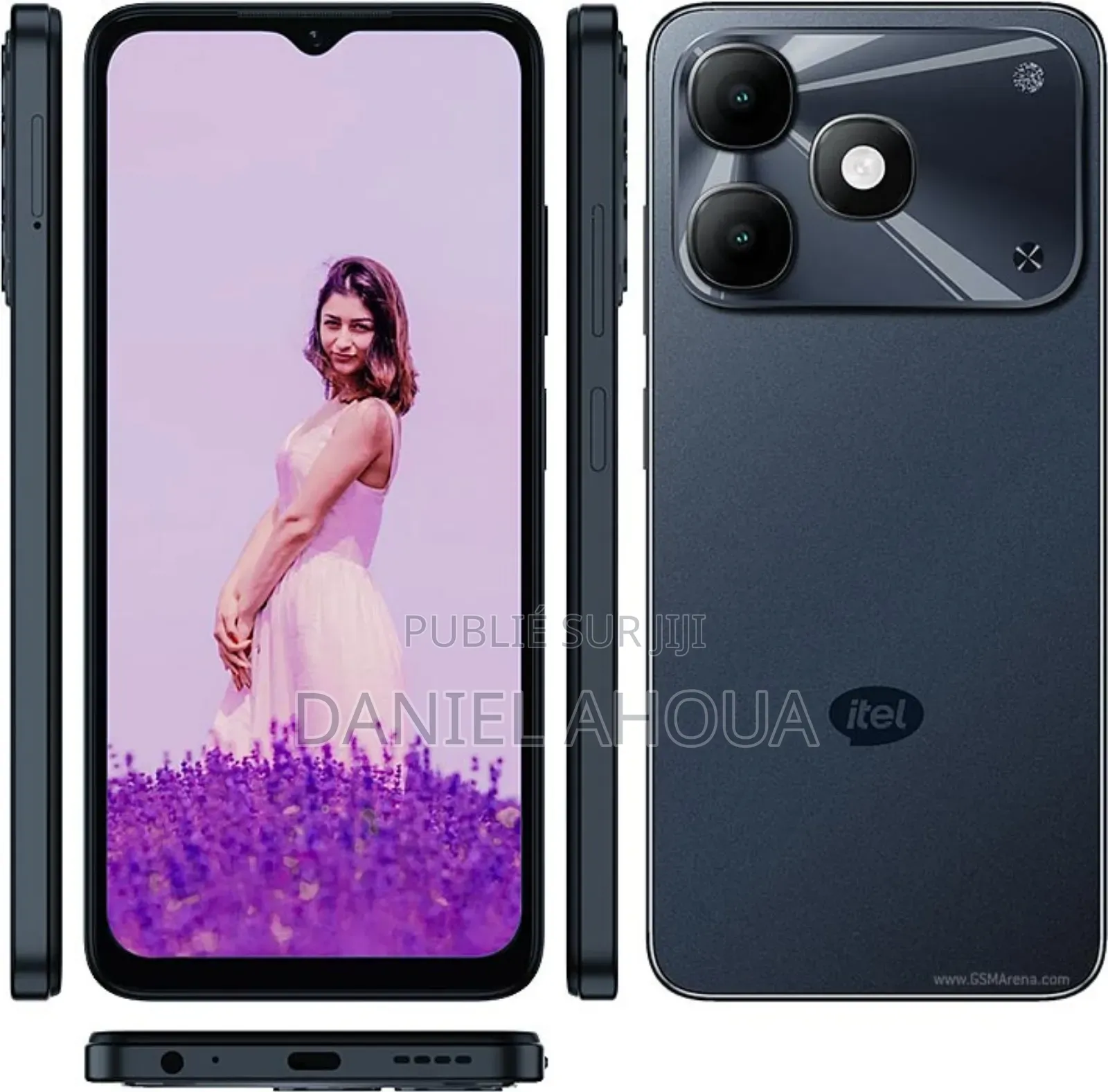 Nouveau Itel A90 128 GB Noir