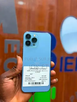 Nouveau Apple iPhone 13 Pro Max 128 GB Bleu
