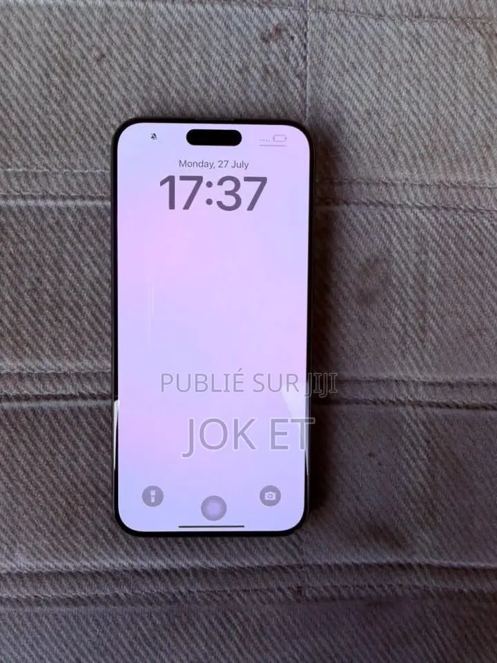 Nouveau Apple iPhone 15 Pro Max 256 GB Noir