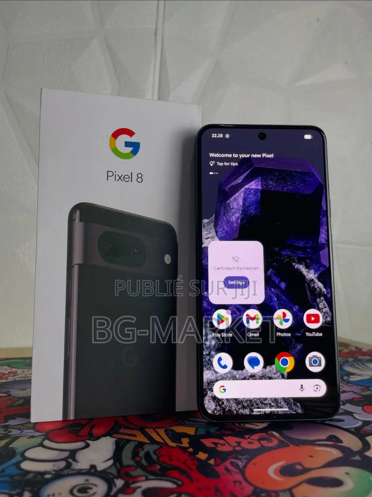 Nouveau Google Pixel 8 128 GB Noir