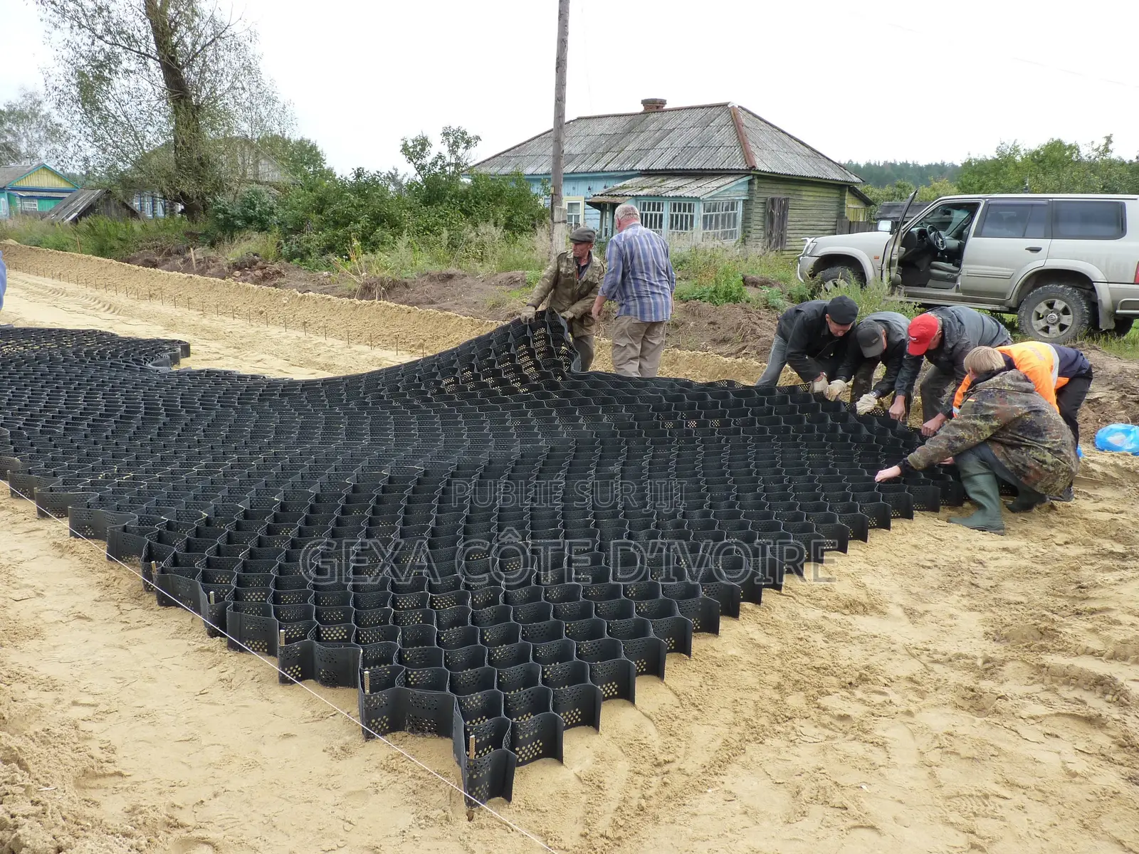 Géocellule GEOSPAN GCP 30/20 Pour Stabilisation Des Sols