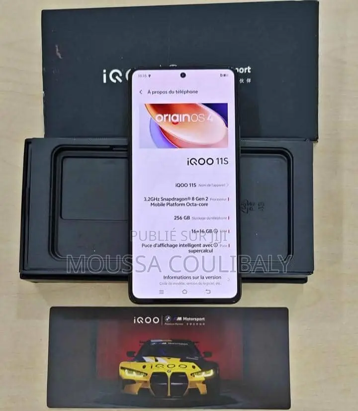 Nouveau Vivo iQOO 11 Pro 256 GB Autre