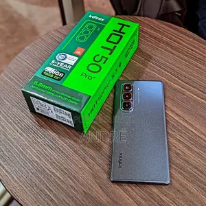 Nouveau Infinix Hot 50 Pro+ 4G 256 GB Blanc