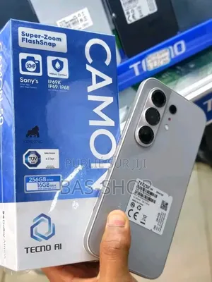 Nouveau Tecno Camon 50 256 GB Argenté