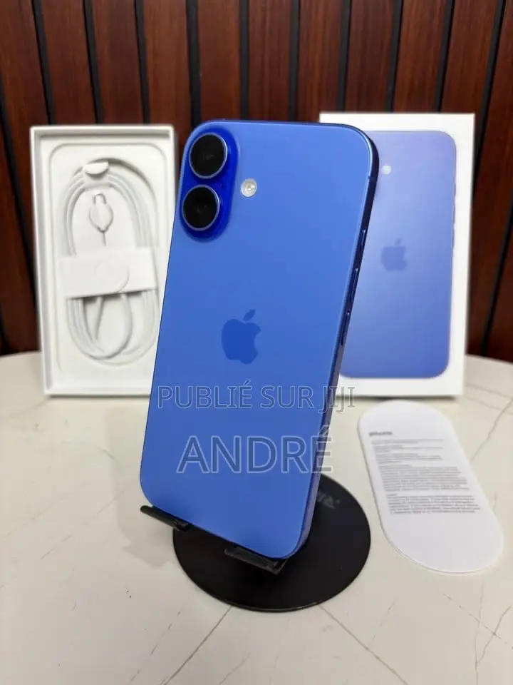 Nouveau Apple iPhone 16 Plus 512 GB Bleu