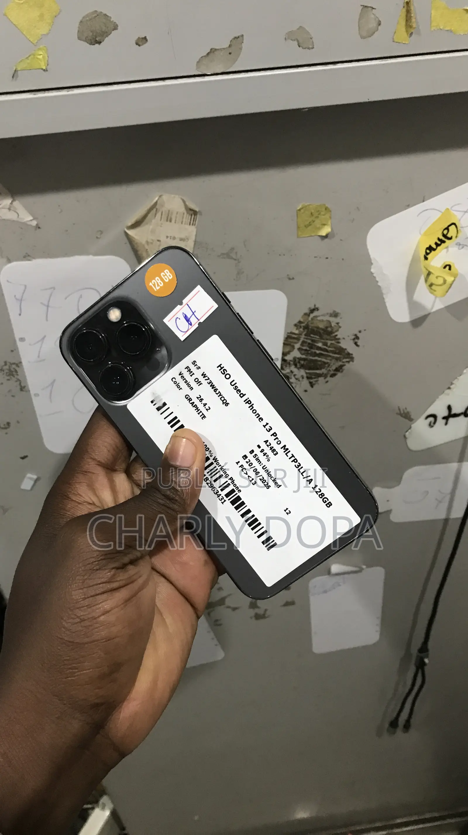 Apple iPhone 13 Pro 128 GB Bleu