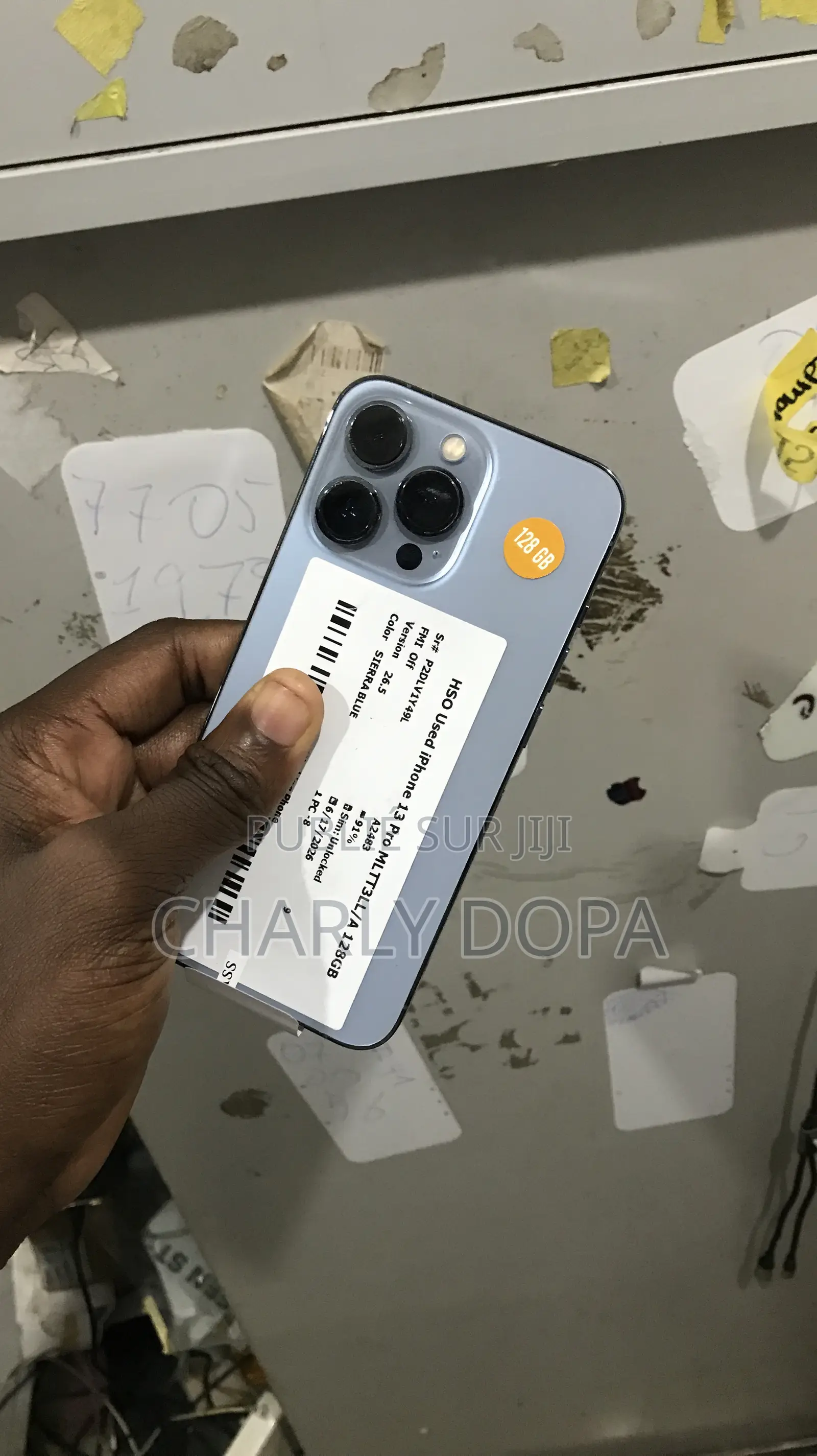 Apple iPhone 13 Pro 128 GB Bleu