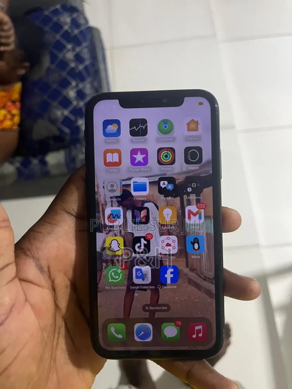 Apple iPhone 11 Pro Max 64 GB Argenté