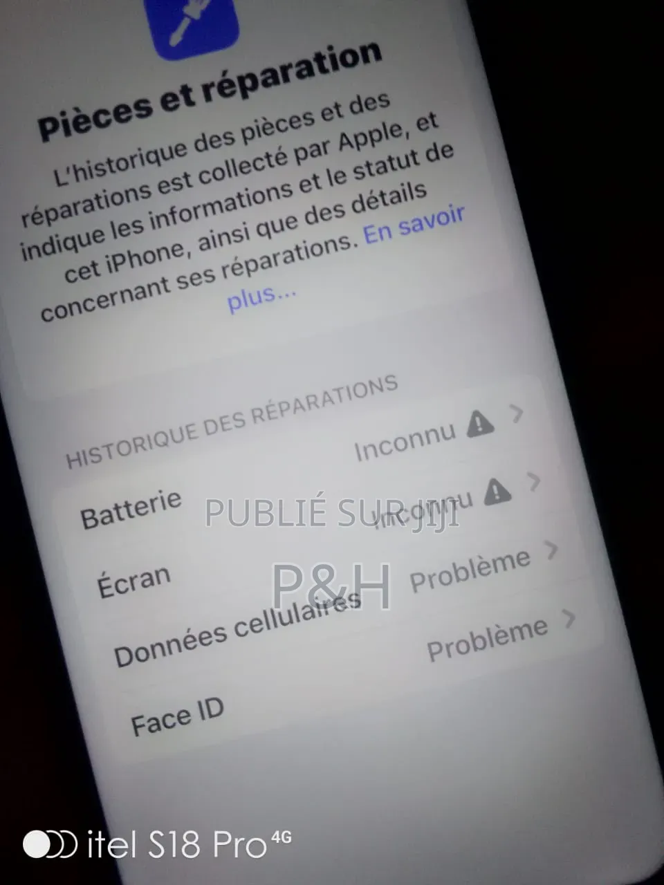 Apple iPhone 11 Pro Max 64 GB Argenté