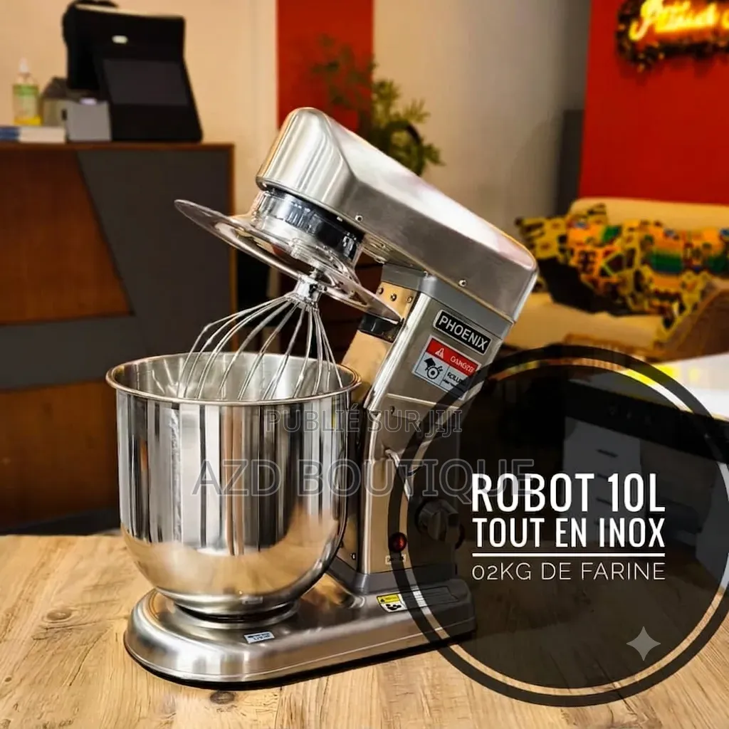 Robot Pâtissier Phoenix Professionnel Totalement en Inox
