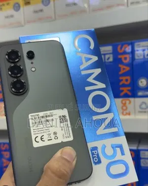 Nouveau Tecno Camon 50 Pro 256 GB Noir