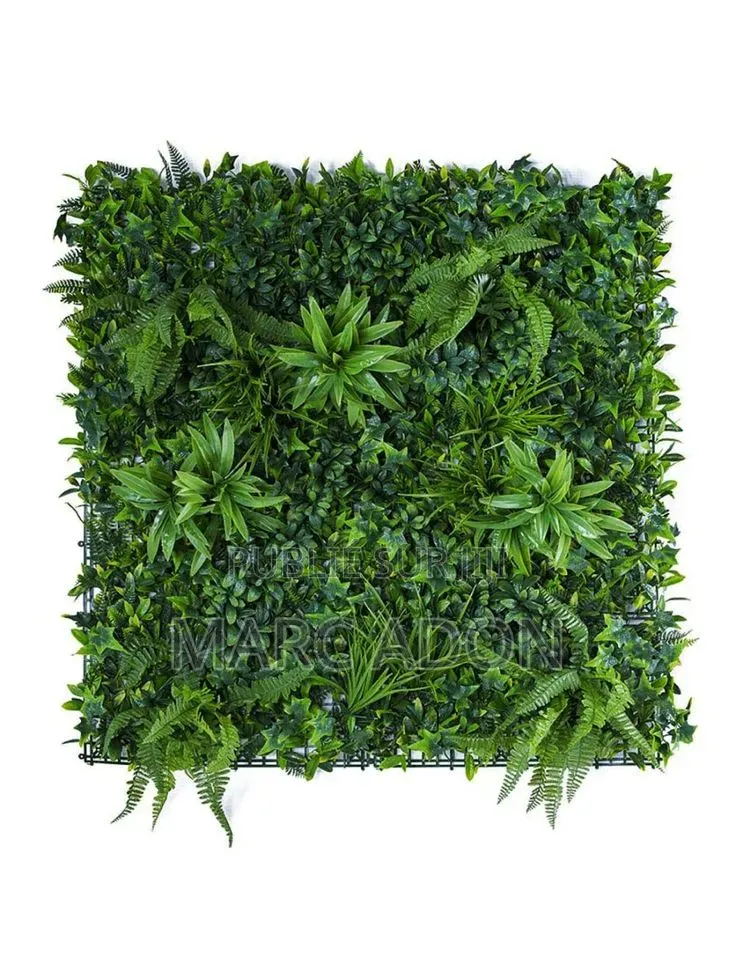 Mur Végétal Artificiel Décoratif – Installation Incluse À La Livraison