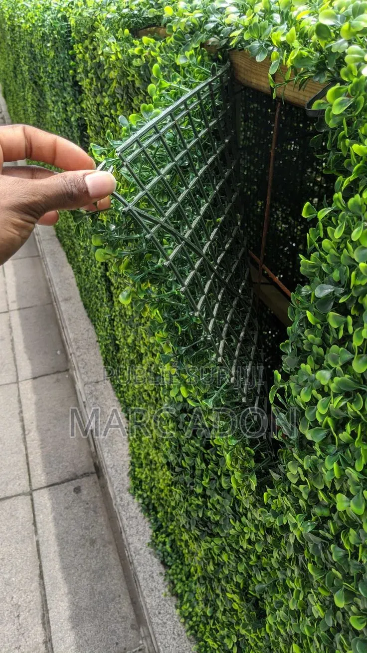 Mur Végétal Artificiel Décoratif – Installation Incluse À La Livraison