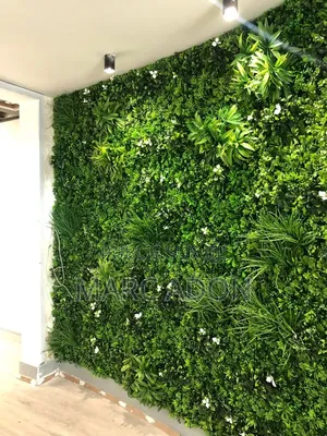 Mur Végétal Artificiel Décoratif – Installation Incluse À La Livraison