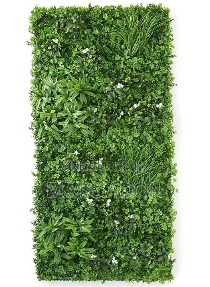 Mur Végétal Artificiel Décoratif – Installation Incluse À La Livraison
