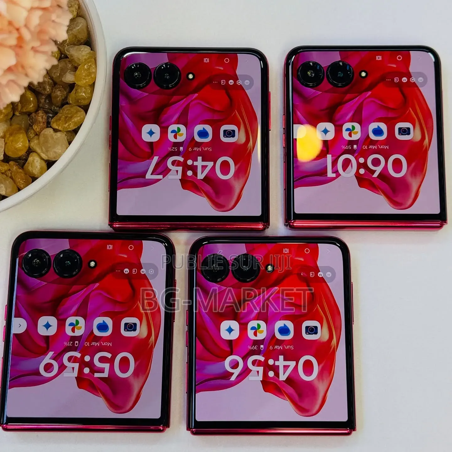 Nouveau Motorola Razr 50 256 GB Rouge