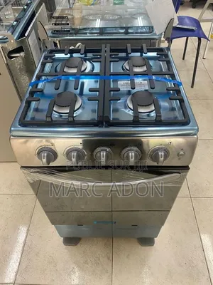 Cuisinière À Gaz 4 Feux Avec Four – Neuve